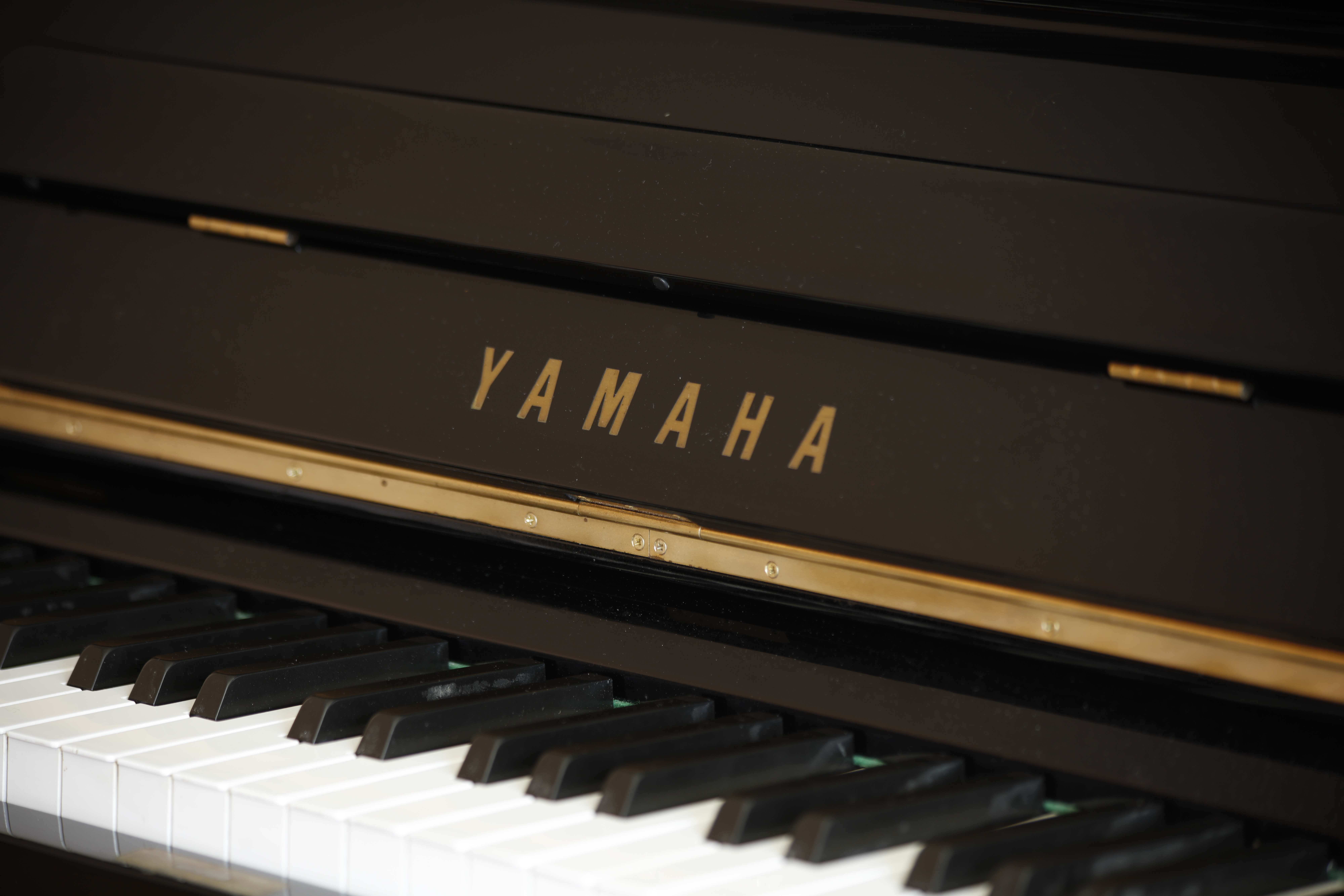 Yamaha piano detail